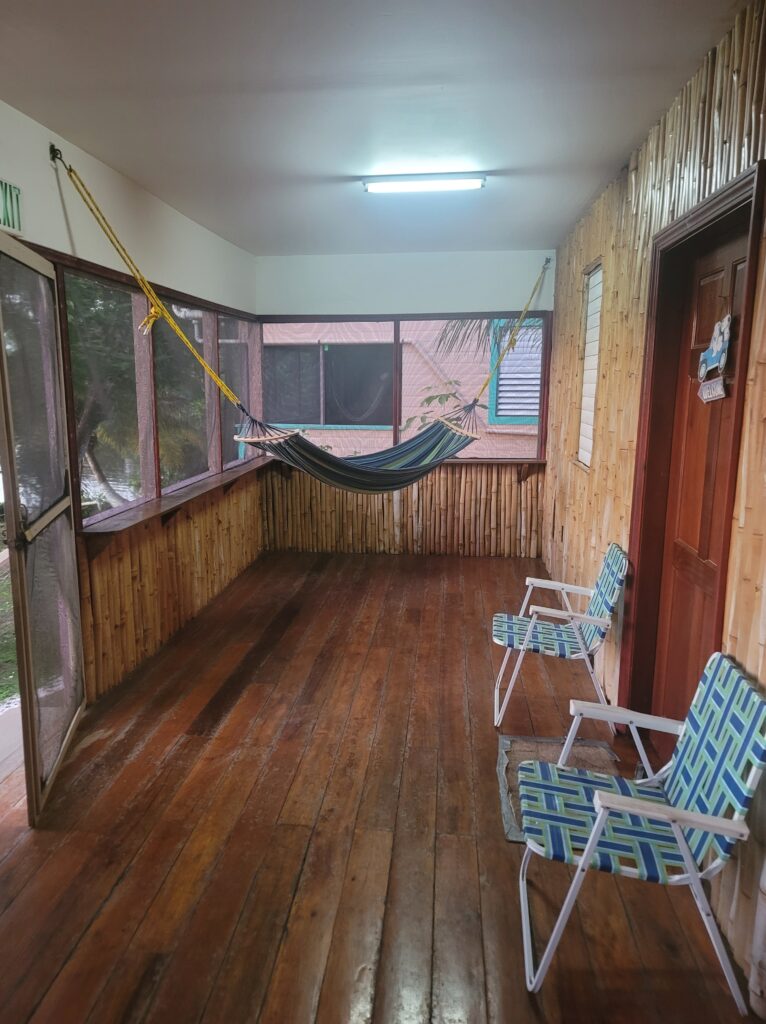 Cabin Porch with Hammock