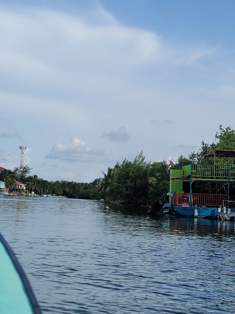 Coming into Placencia