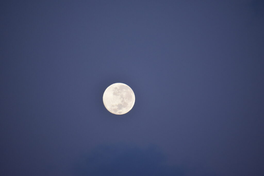 A Large Full Moon